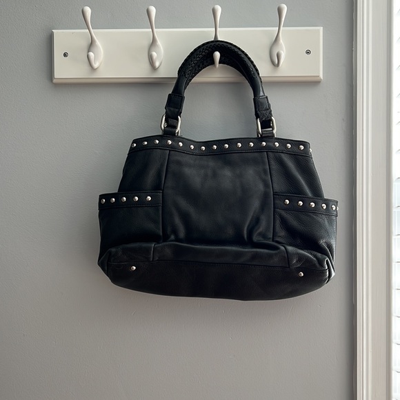 Kenneth Cole - bag - black - leather - used a few times - in good condition - Picture 2 of 11